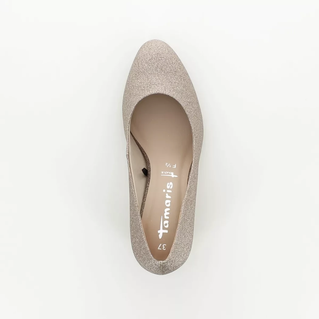 Image (6) de la chaussures Tamaris - Escarpins Rose en Textile