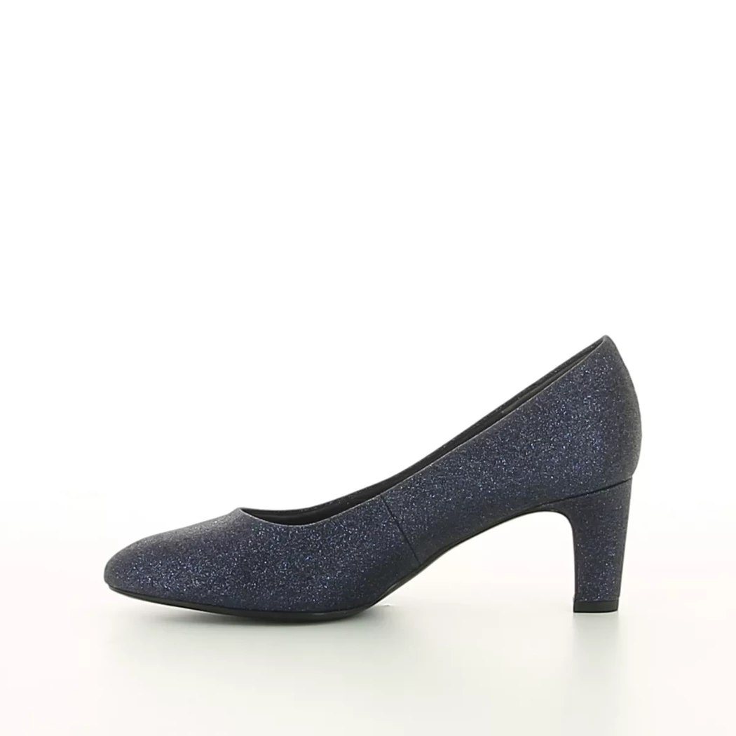 Image (4) de la chaussures Tamaris - Escarpins Bleu en Textile