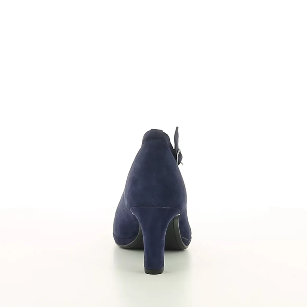 Image (3) de la chaussures Tamaris - Escarpins Bleu en Cuir nubuck