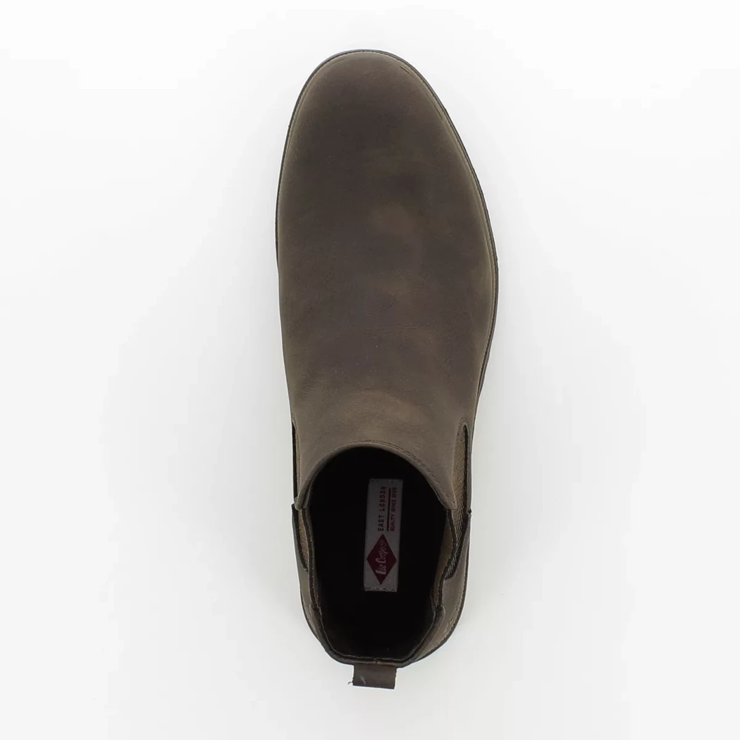 Image (6) de la chaussures Lee Cooper - Boots Marron en Cuir synthétique