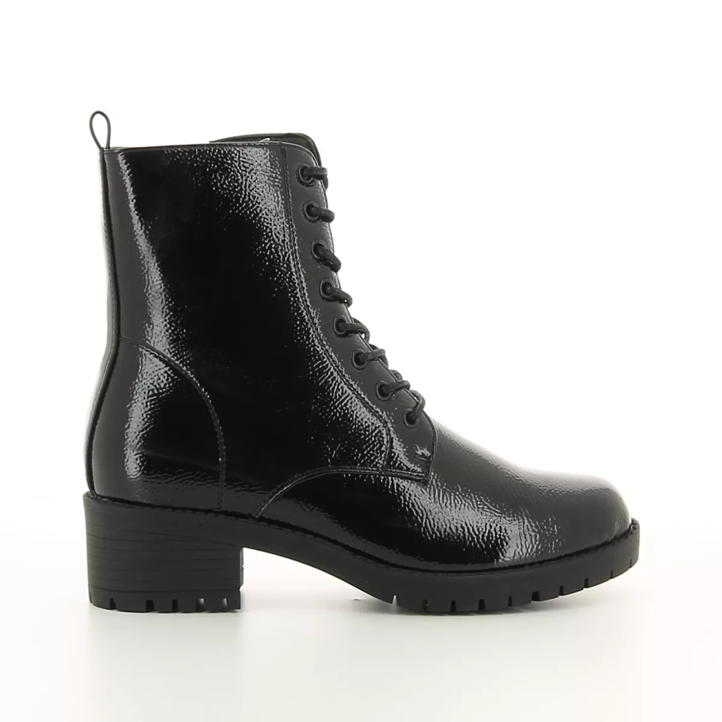 Image (2) de la chaussures Les Arlesiennes - Bottines Noir en Cuir synthétique