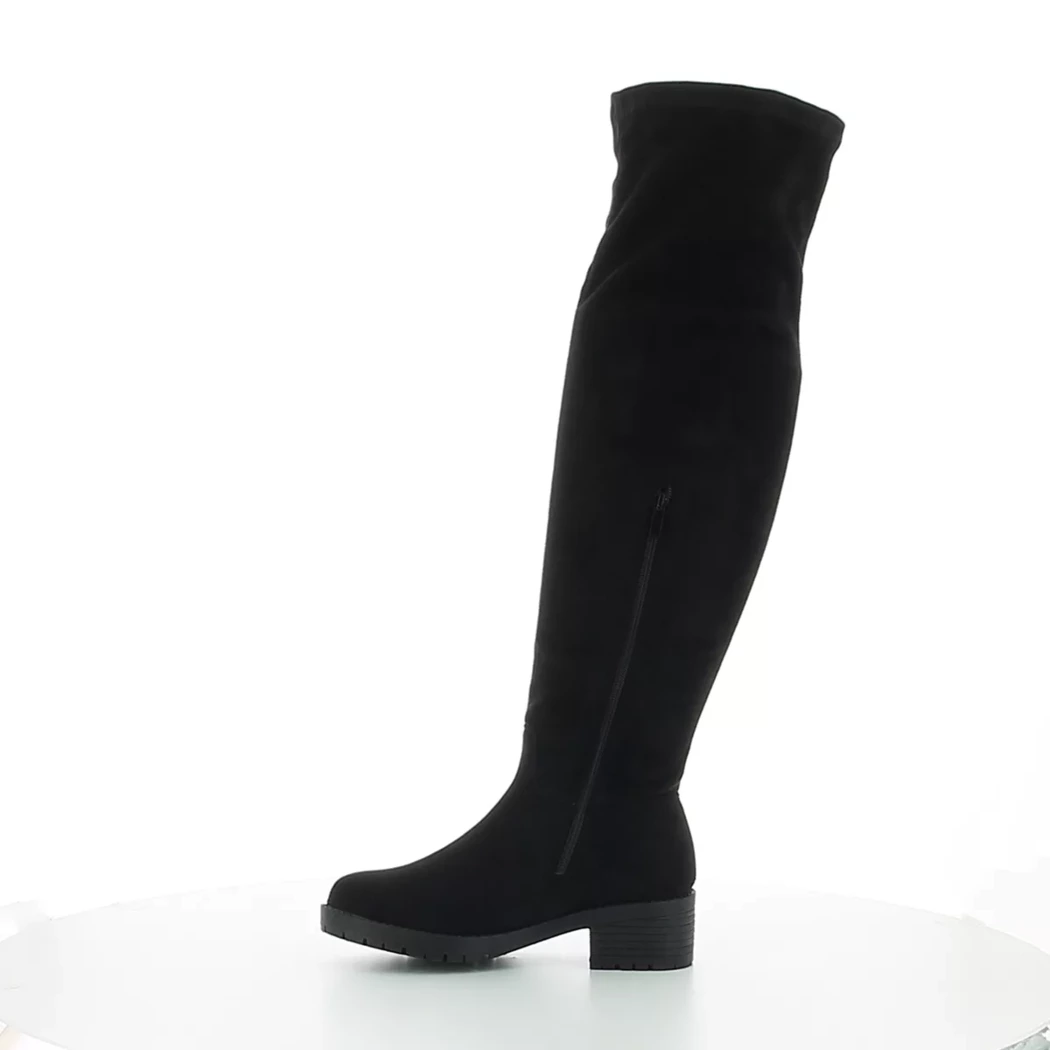 Image (4) de la chaussures Les Arlesiennes - Bottes Noir en Cuir synthétique