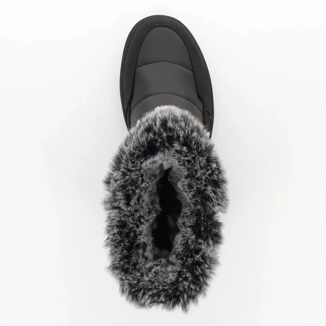 Image (6) de la chaussures Les Arlesiennes - Boots Noir en Textile