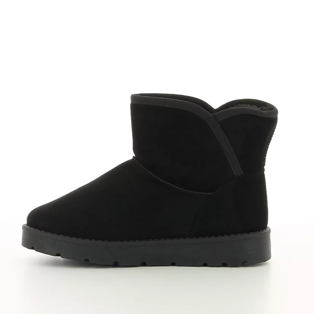 Image (4) de la chaussures Les Arlesiennes - Boots Noir en Cuir synthétique