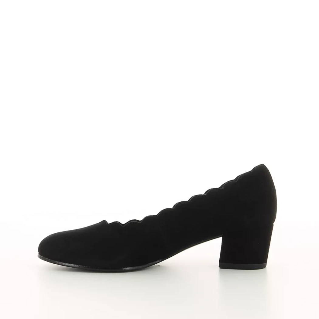 Image (4) de la chaussures Gabor - Escarpins Noir en Cuir nubuck