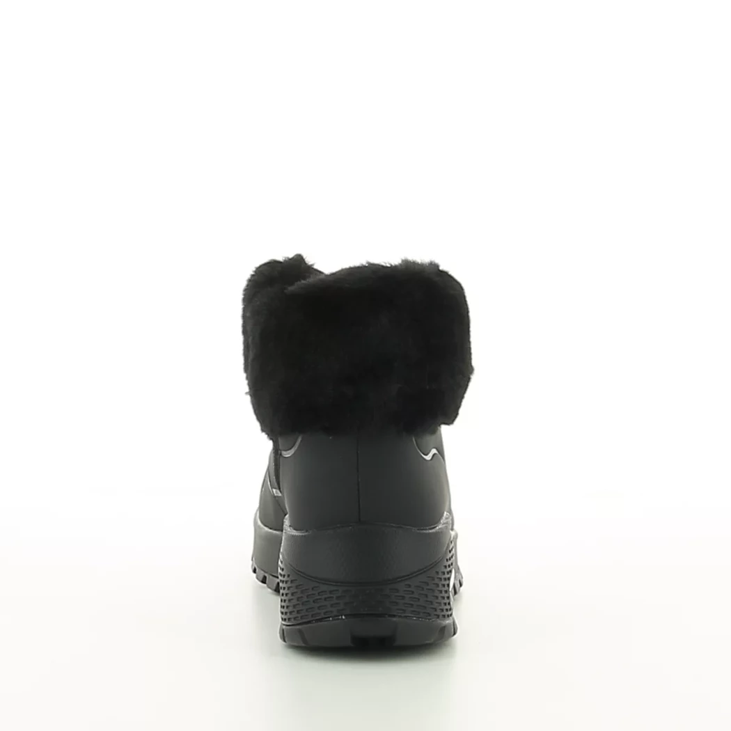 Image (3) de la chaussures Skechers - Bottines Noir en Cuir synthétique