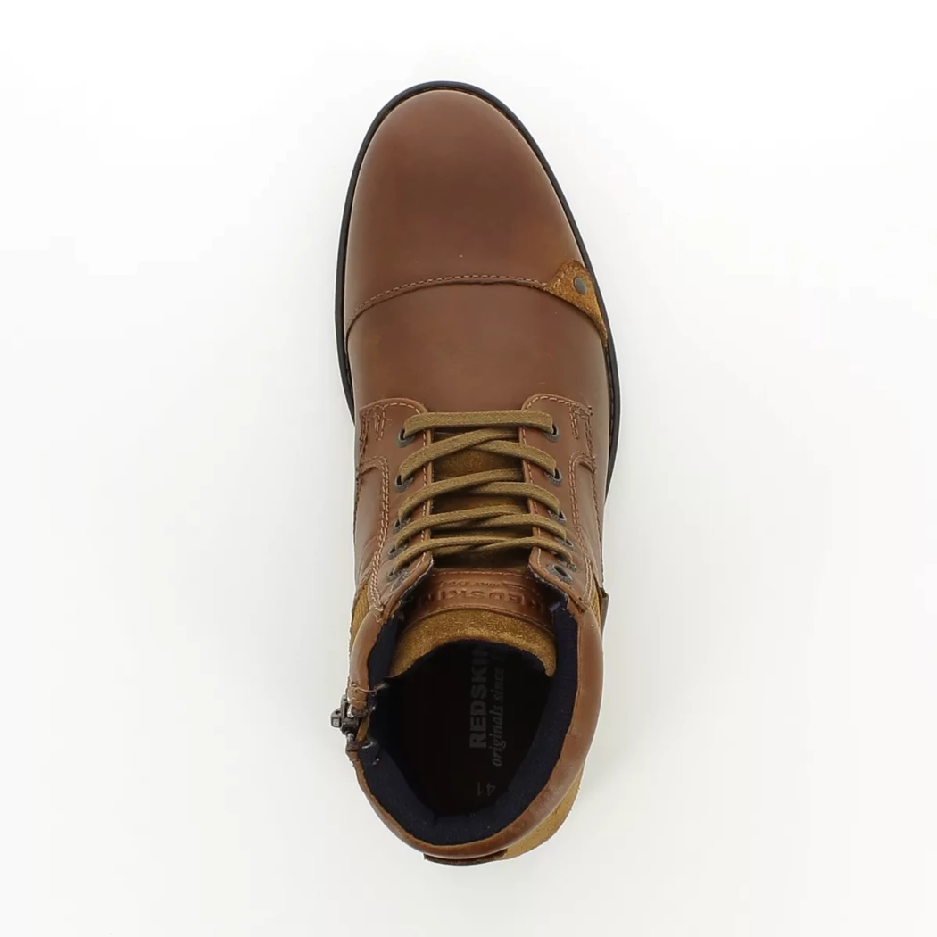 Image (6) de la chaussures Redskins - Bottines Cuir naturel / Cognac en Cuir