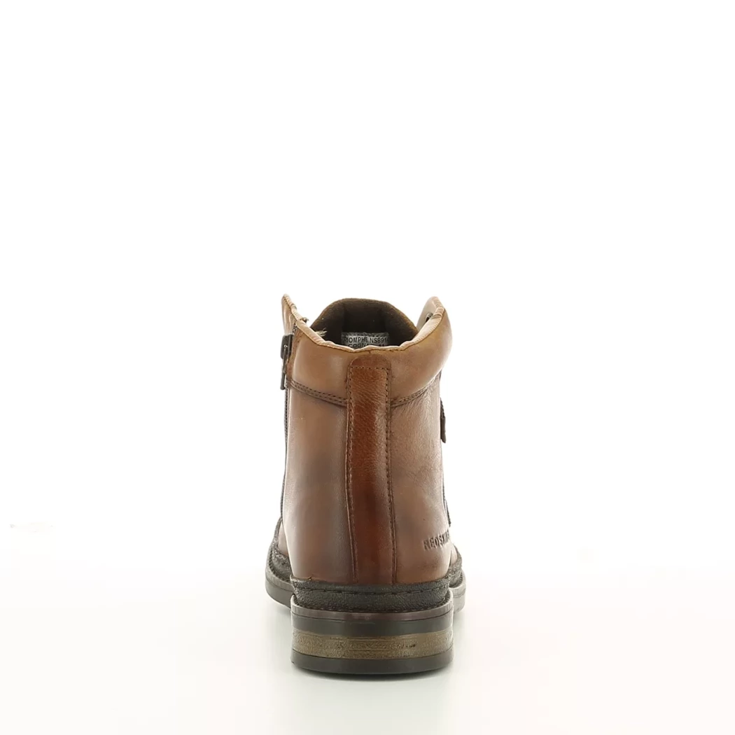 Image (3) de la chaussures Redskins - Bottines Cuir naturel / Cognac en Cuir