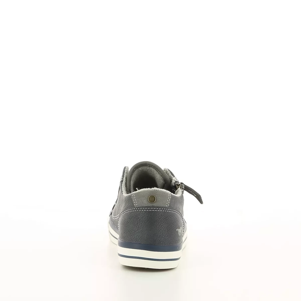 Image (3) de la chaussures Mustang - Baskets Bleu en Cuir synthétique