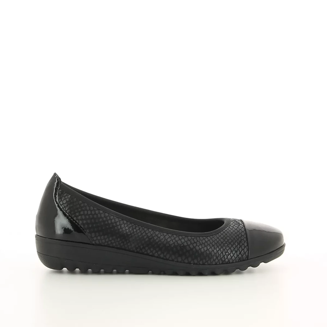 Image (2) de la chaussures Caprice - Ballerines Noir en Cuir