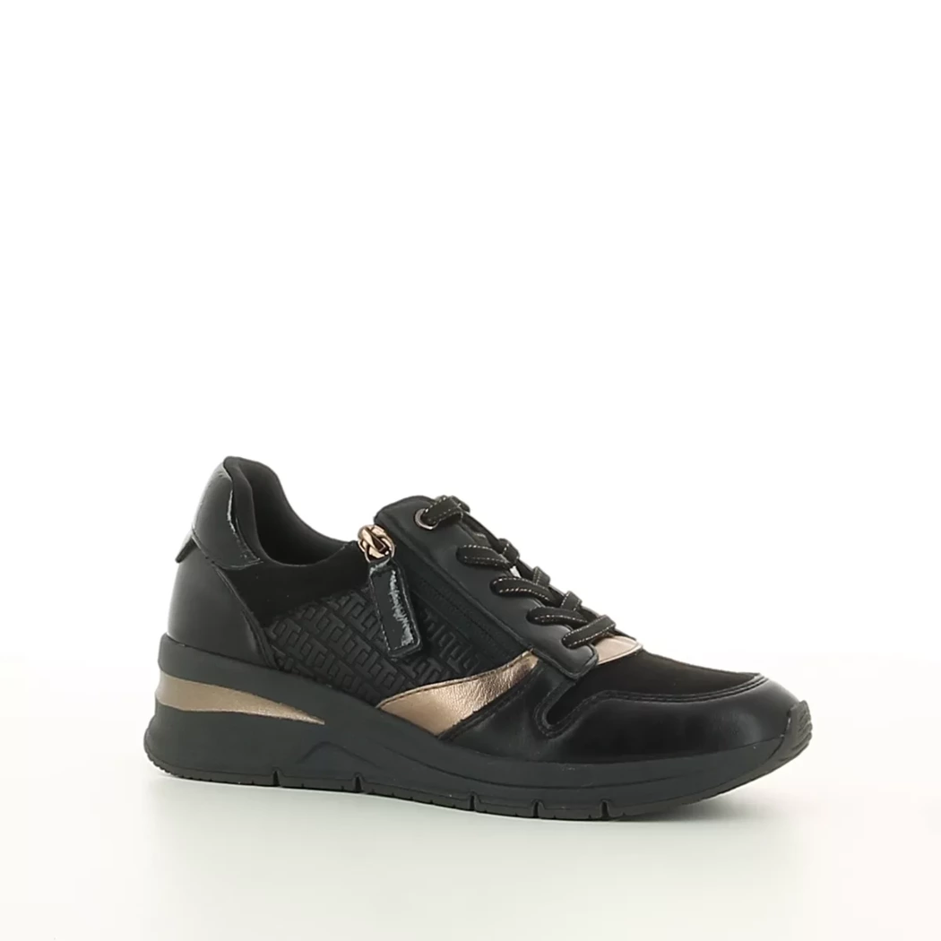 Image (1) de la chaussures Tamaris - Baskets Noir en Cuir synthétique