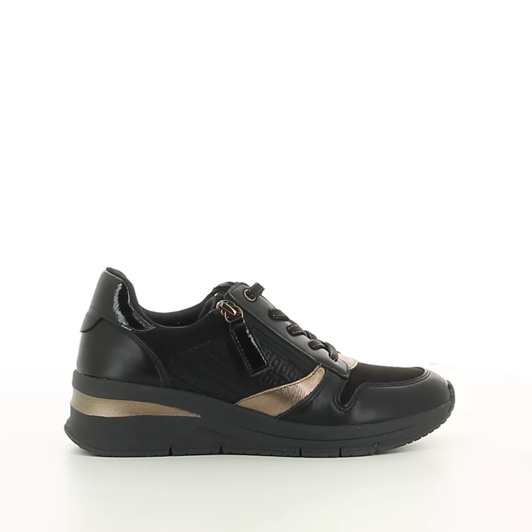 Image (2) de la chaussures Tamaris - Baskets Noir en Cuir synthétique