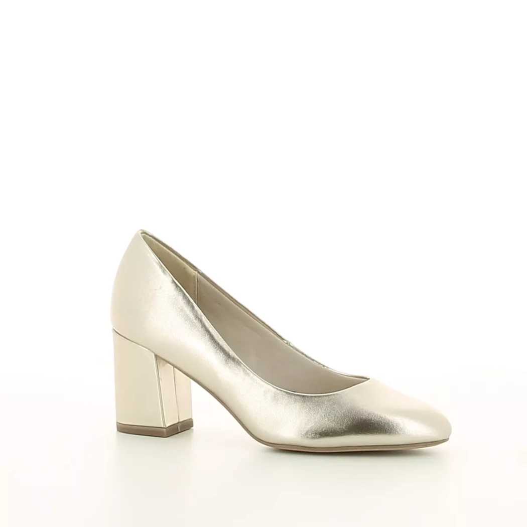 Image (1) de la chaussures Tamaris - Escarpins Or / Bronze / Platine en Cuir synthétique