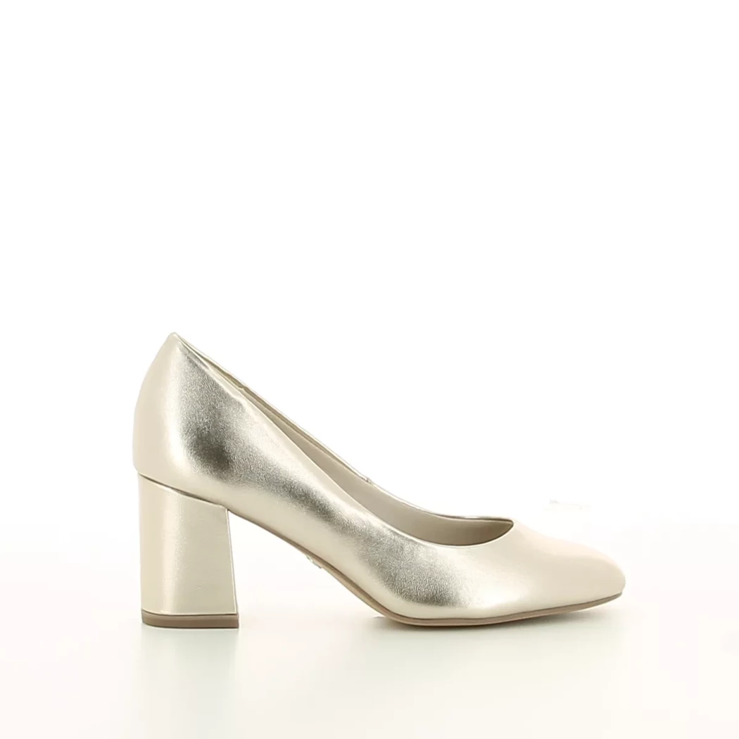 Image (2) de la chaussures Tamaris - Escarpins Or / Bronze / Platine en Cuir synthétique