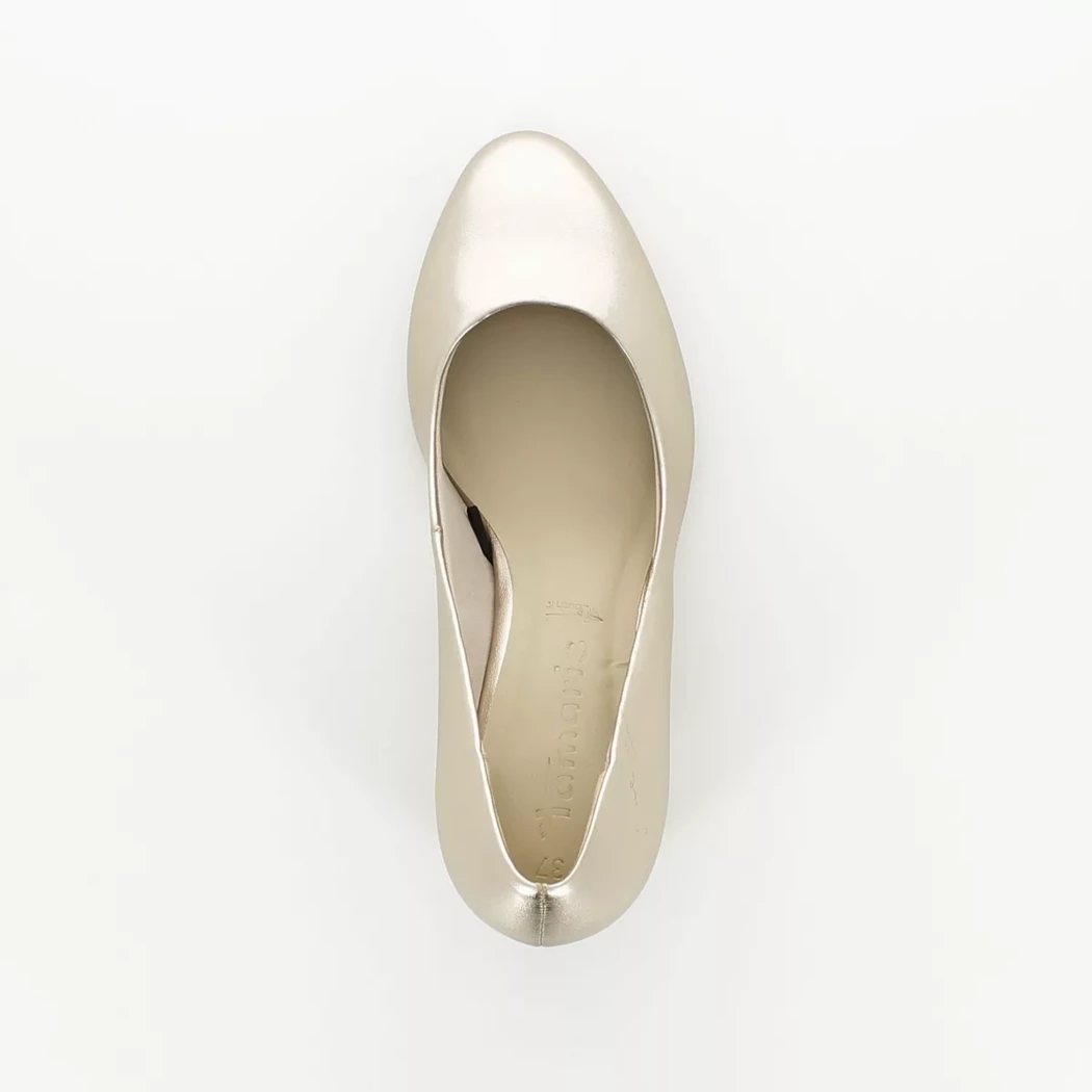 Image (6) de la chaussures Tamaris - Escarpins Or / Bronze / Platine en Cuir synthétique