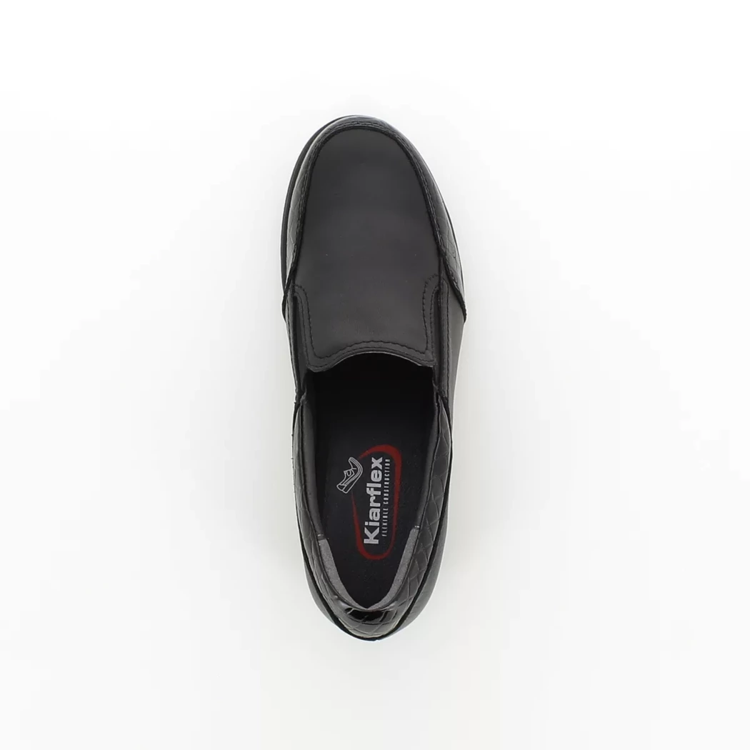 Image (6) de la chaussures Kiarflex - Mocassins Noir en Cuir