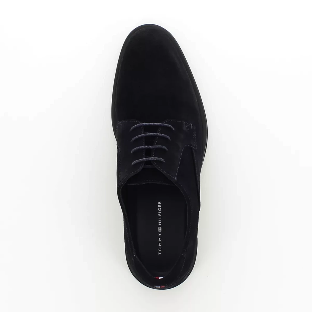 Image (6) de la chaussures Tommy Hilfiger - Chaussures à lacets Bleu en Cuir nubuck