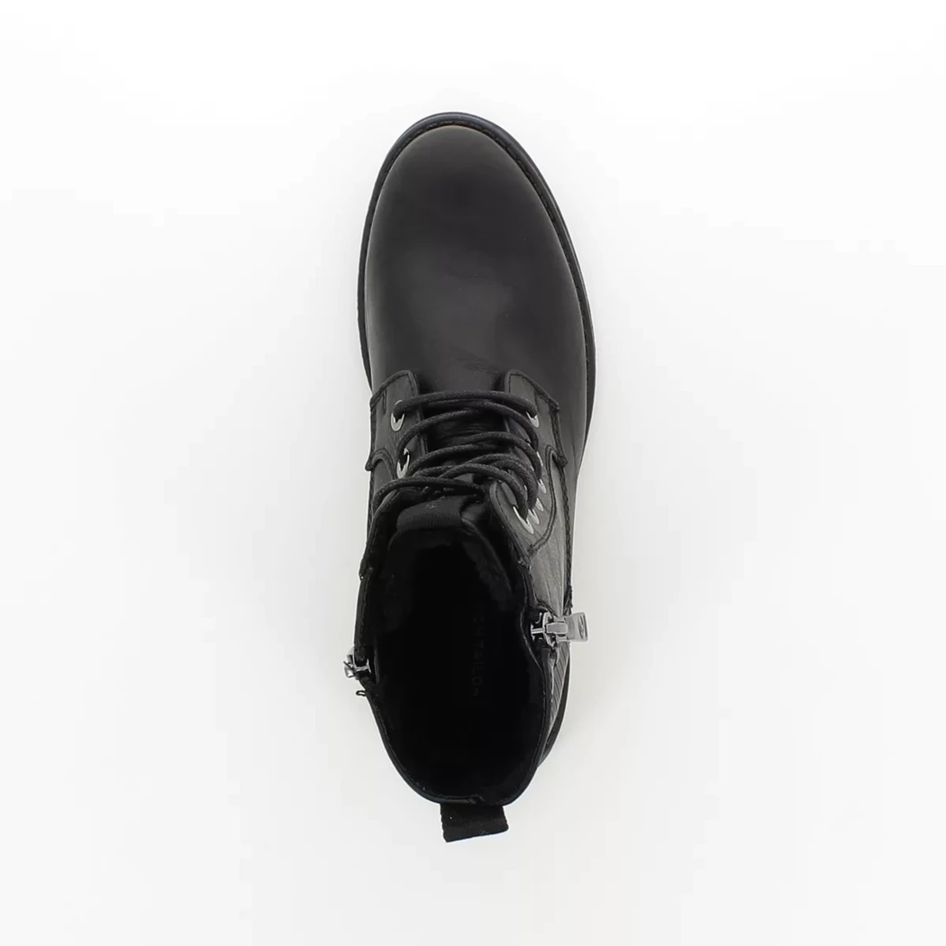 Image (6) de la chaussures Tom Tailor - Bottines Noir en Cuir synthétique