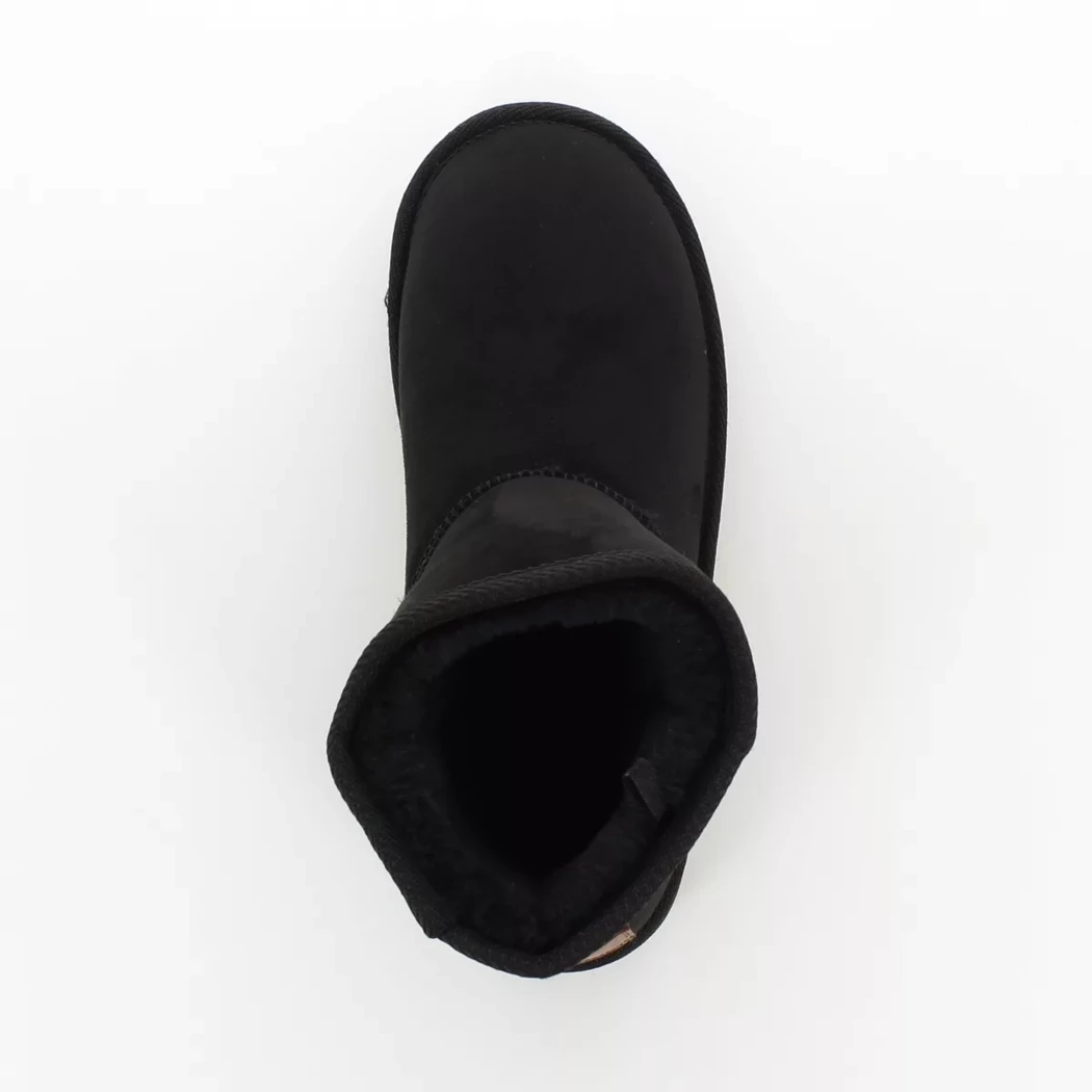 Image (6) de la chaussures B&W - Boots Noir en Cuir synthétique