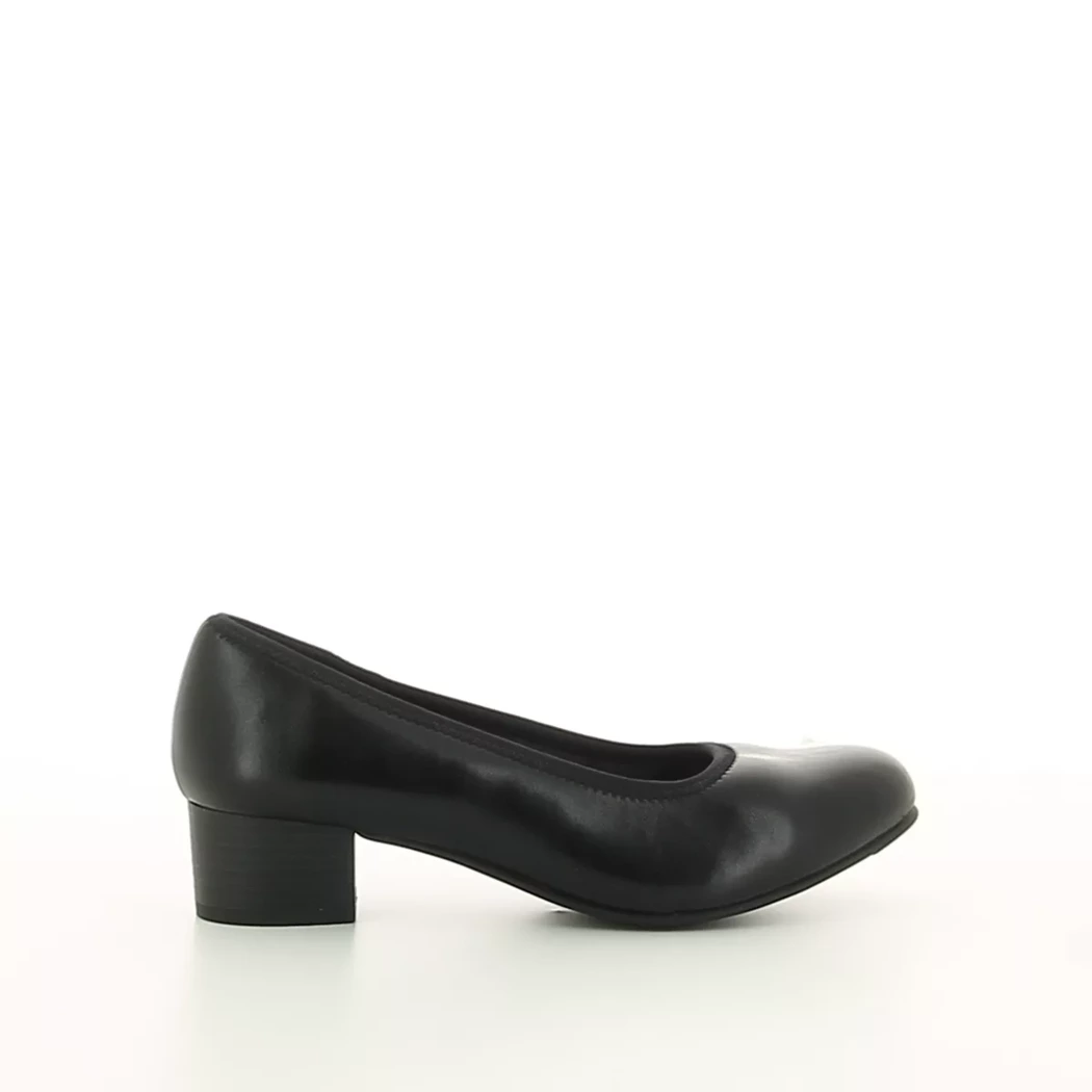 Image (2) de la chaussures Jana - Escarpins Noir en Cuir synthétique