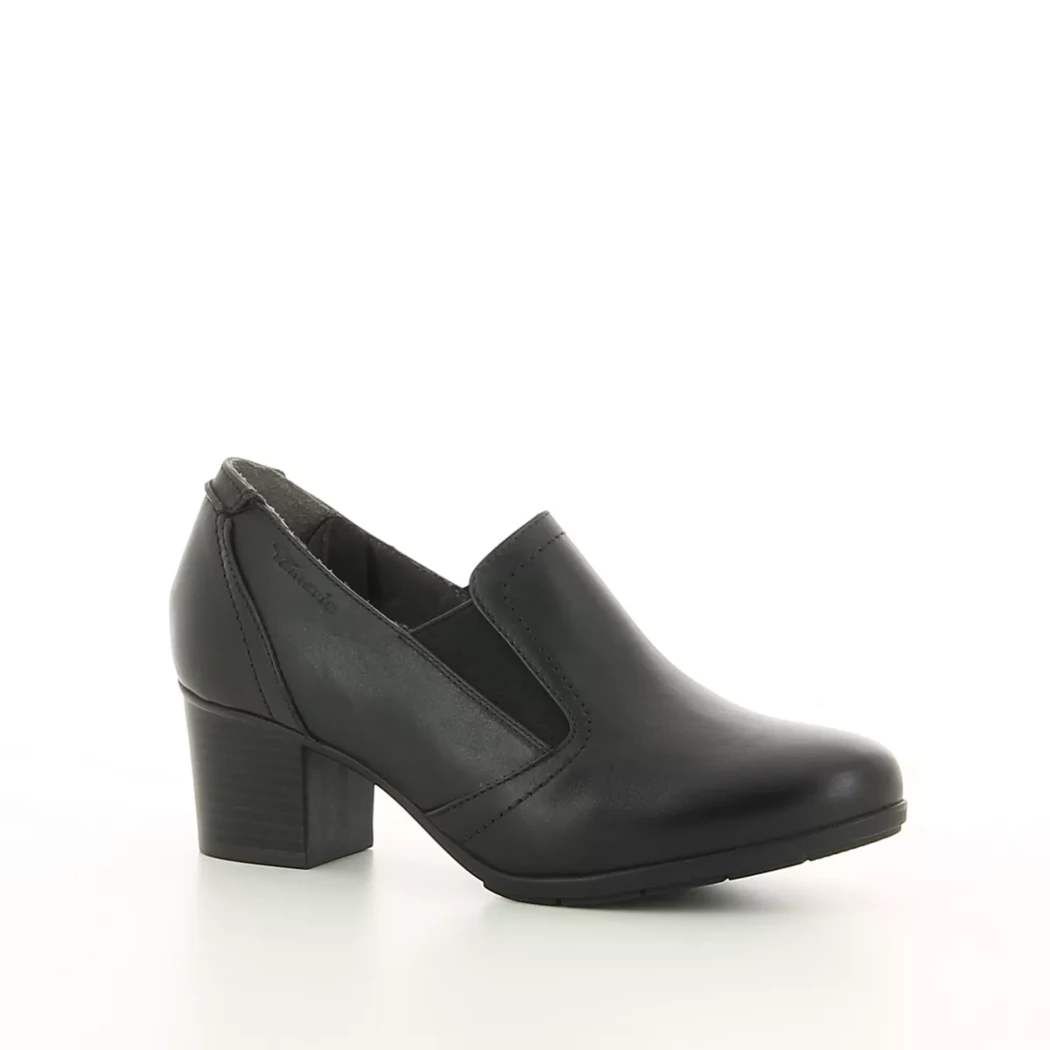 Image (1) de la chaussures Tamaris Comfort - Mocassins Noir en Cuir