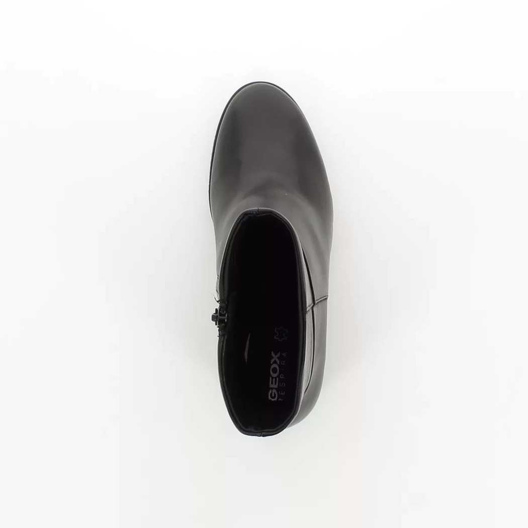 Image (6) de la chaussures Geox - Boots Noir en Cuir