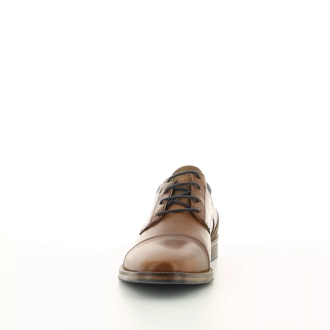 Image (5) de la chaussures Bull Boxer - Chaussures à lacets Cuir naturel / Cognac en Cuir et textile