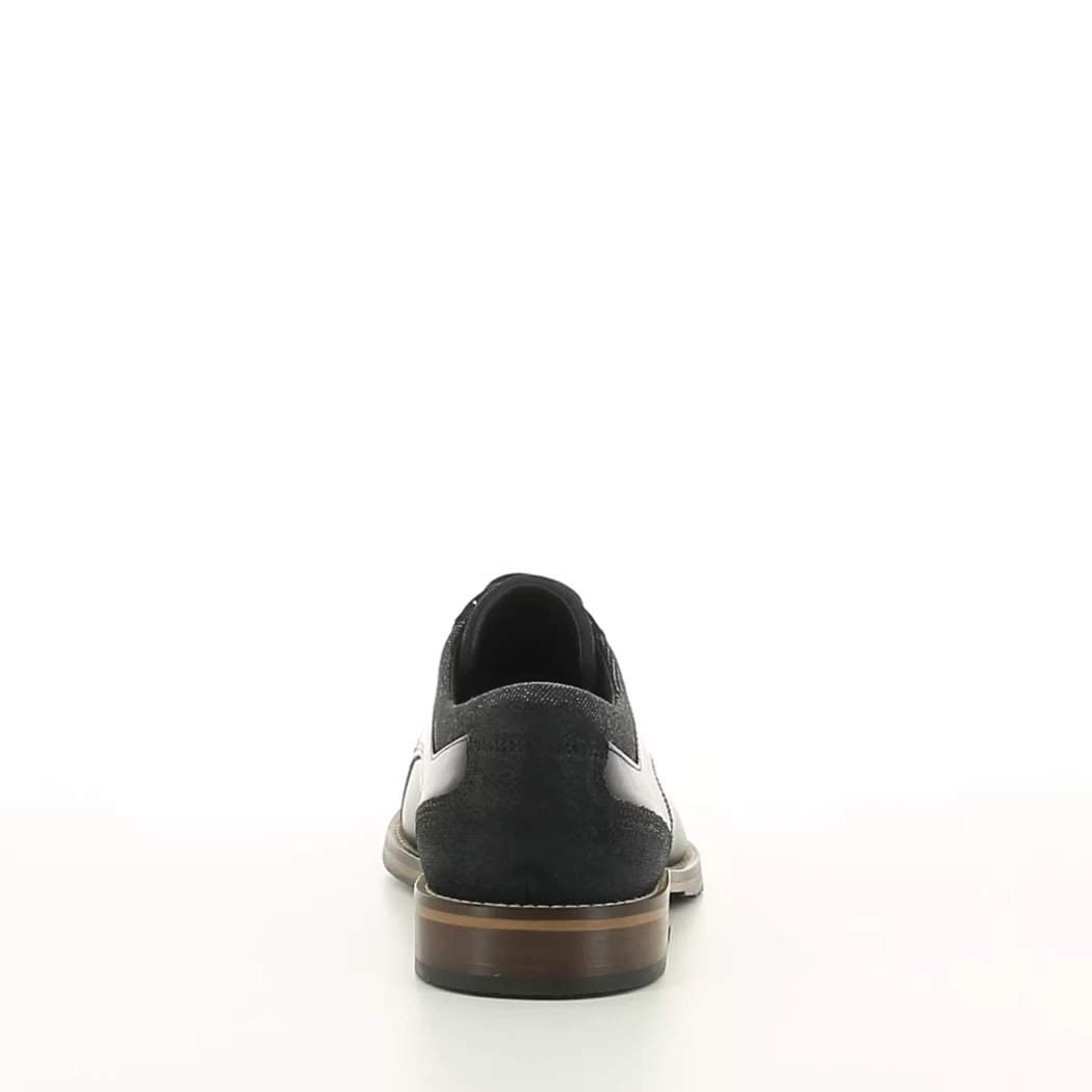 Image (3) de la chaussures Bull Boxer - Chaussures à lacets Noir en Cuir et textile