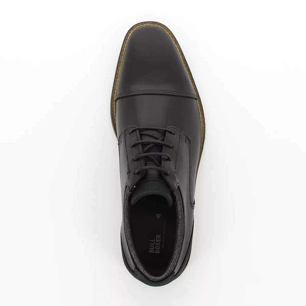 Image (6) de la chaussures Bull Boxer - Chaussures à lacets Noir en Cuir et textile