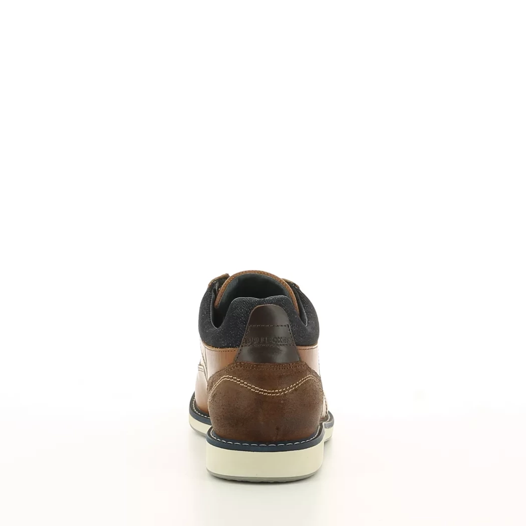 Image (3) de la chaussures Bull Boxer - Chaussures à lacets Cuir naturel / Cognac en Cuir et textile
