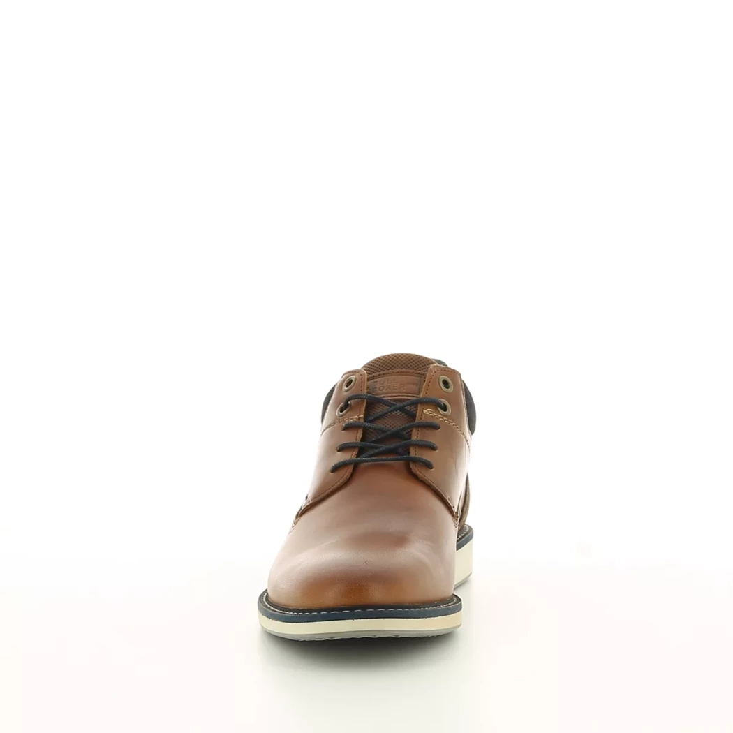 Image (5) de la chaussures Bull Boxer - Chaussures à lacets Cuir naturel / Cognac en Cuir et textile