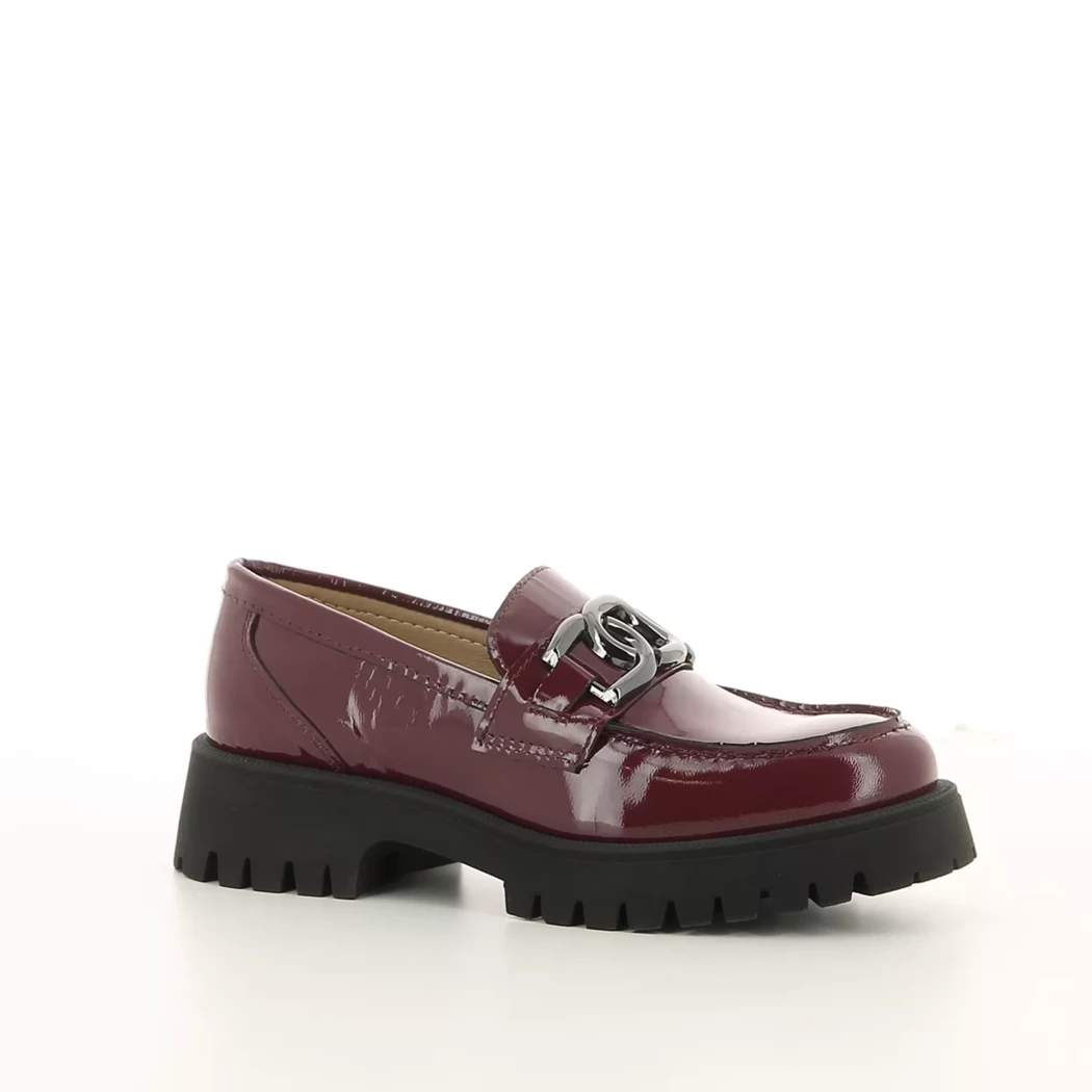 Image (1) de la chaussures Margarita Mariotti - Mocassins Bordeaux en Cuir vernis