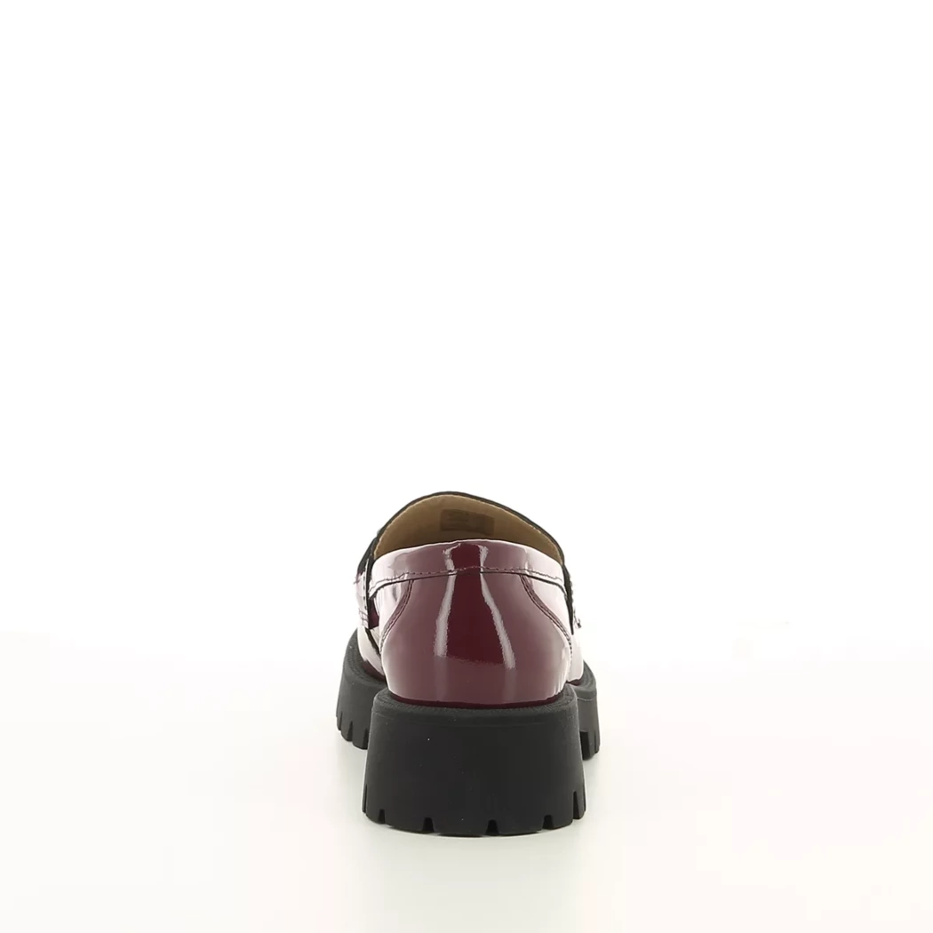 Image (3) de la chaussures Margarita Mariotti - Mocassins Bordeaux en Cuir vernis