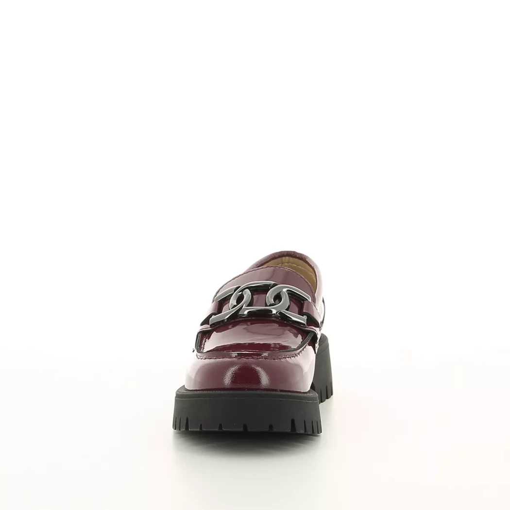 Image (5) de la chaussures Margarita Mariotti - Mocassins Bordeaux en Cuir vernis