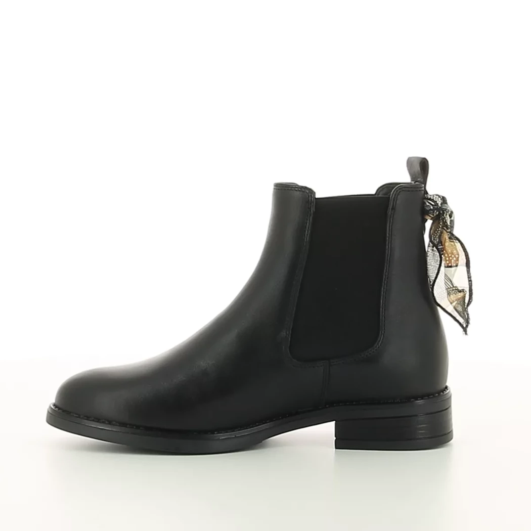 Image (4) de la chaussures Goodstep - Boots Noir en Cuir