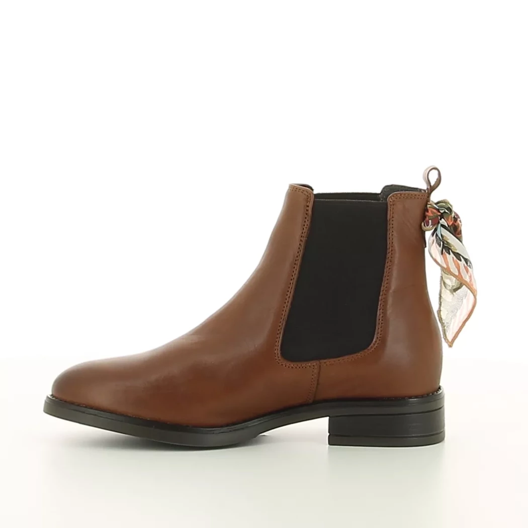 Image (4) de la chaussures Goodstep - Boots Cuir naturel / Cognac en Cuir