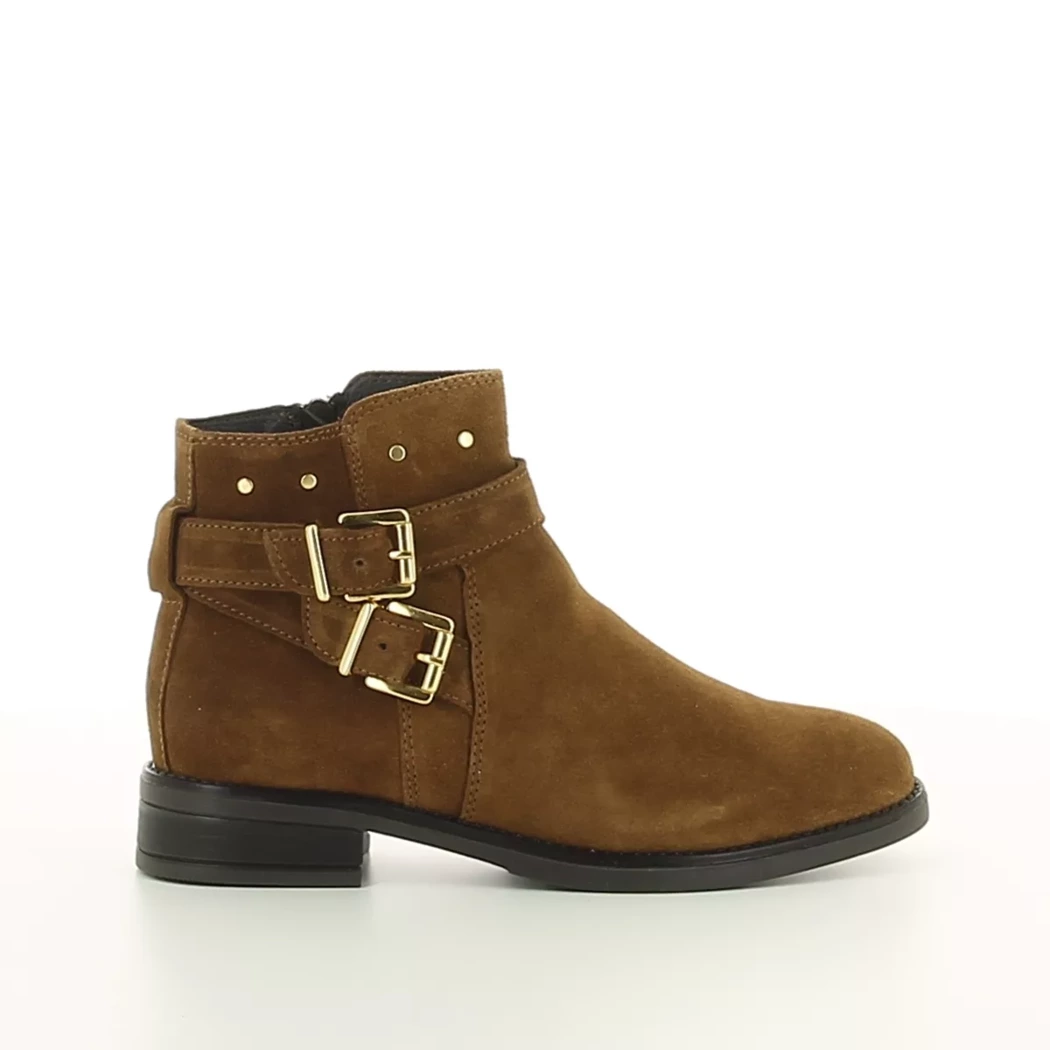 Image (2) de la chaussures Goodstep - Boots Cuir naturel / Cognac en Cuir nubuck