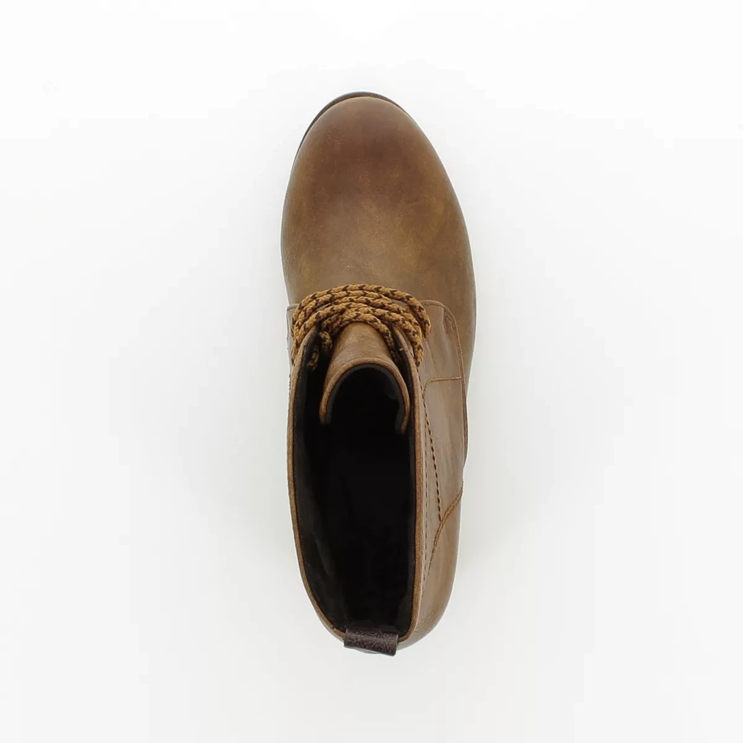 Image (6) de la chaussures Marco Tozzi - Bottines Cuir naturel / Cognac en Cuir synthétique