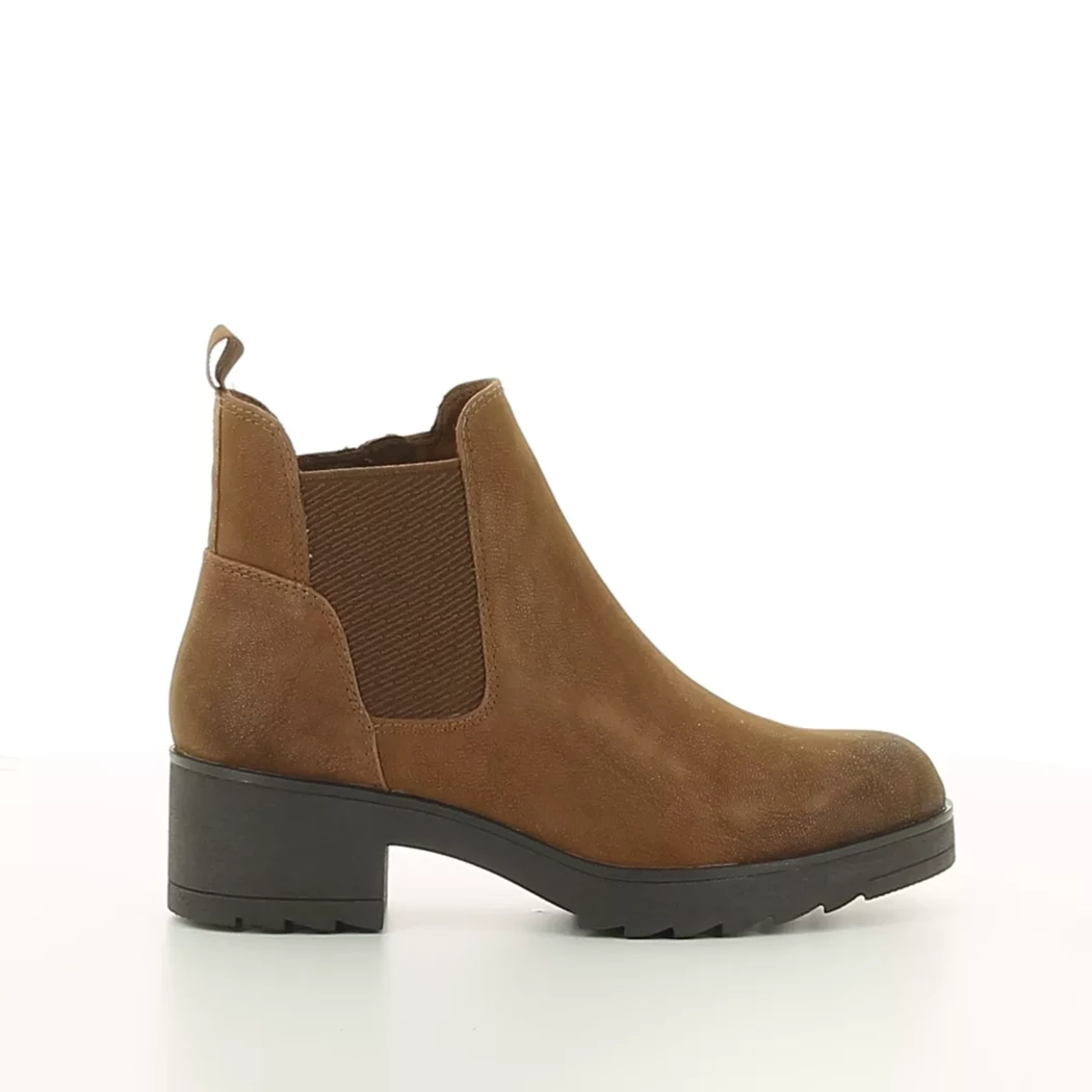 Image (2) de la chaussures Marco Tozzi - Boots Cuir naturel / Cognac en Cuir synthétique