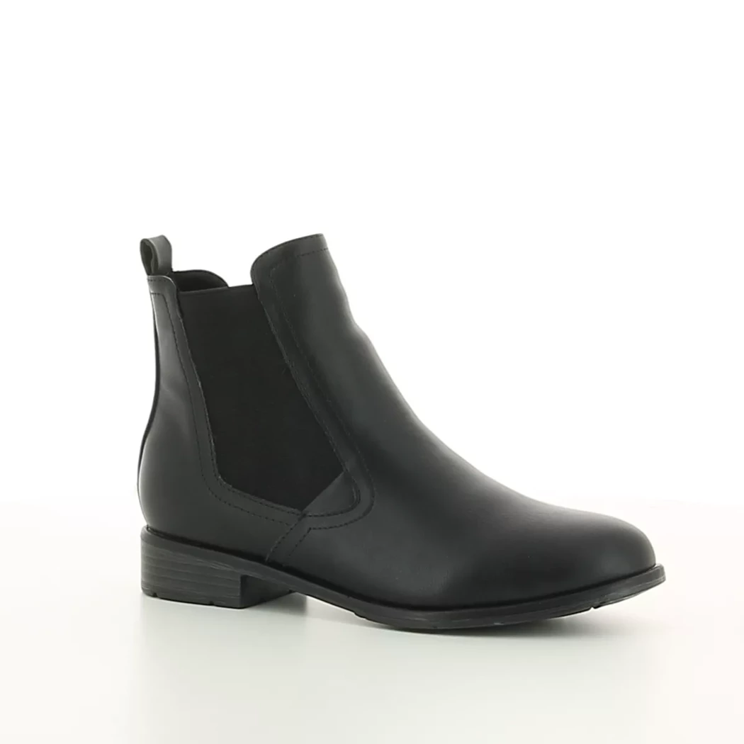 Image (1) de la chaussures Marco Tozzi - Boots Noir en Cuir synthétique