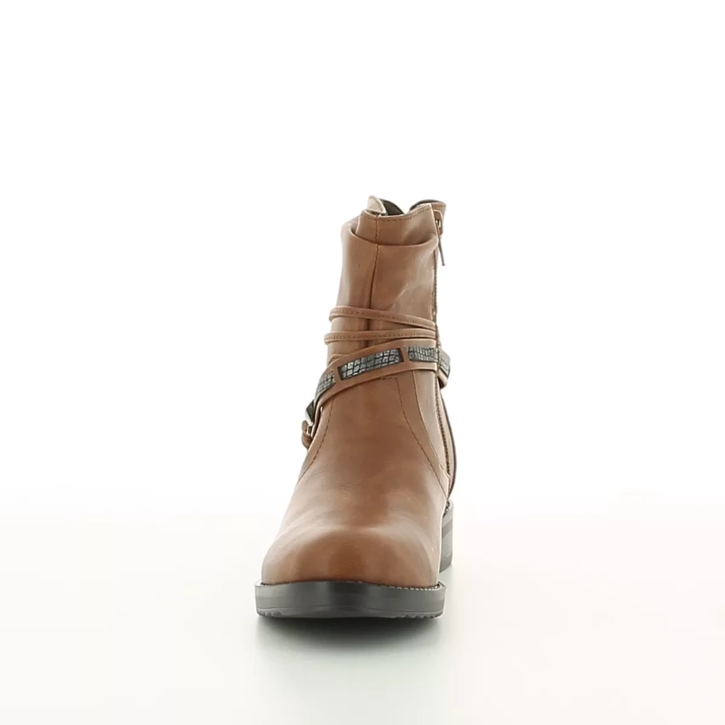 Image (5) de la chaussures Piece of mind - Boots Cuir naturel / Cognac en Cuir synthétique