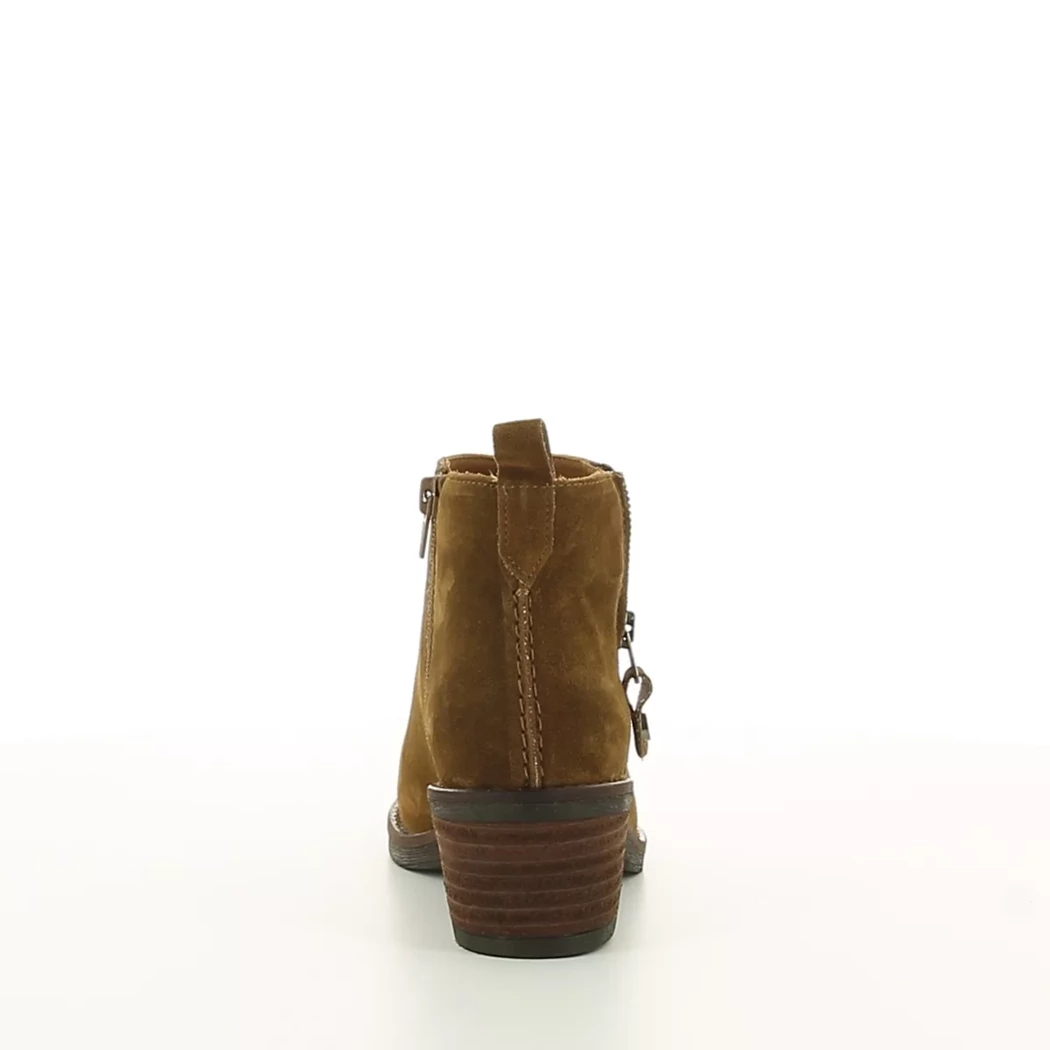 Image (3) de la chaussures Alpe - Boots Cuir naturel / Cognac en Cuir nubuck