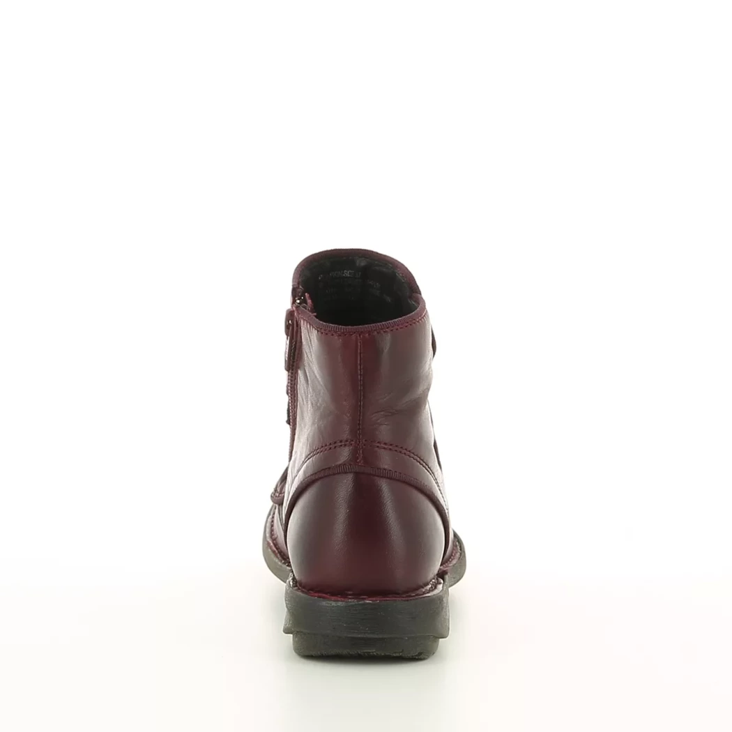 Image (3) de la chaussures Miz Mooz - Boots Bordeaux en Cuir Image (3) de la chaussures Miz Mooz - Boots Bordeaux en Cuir
