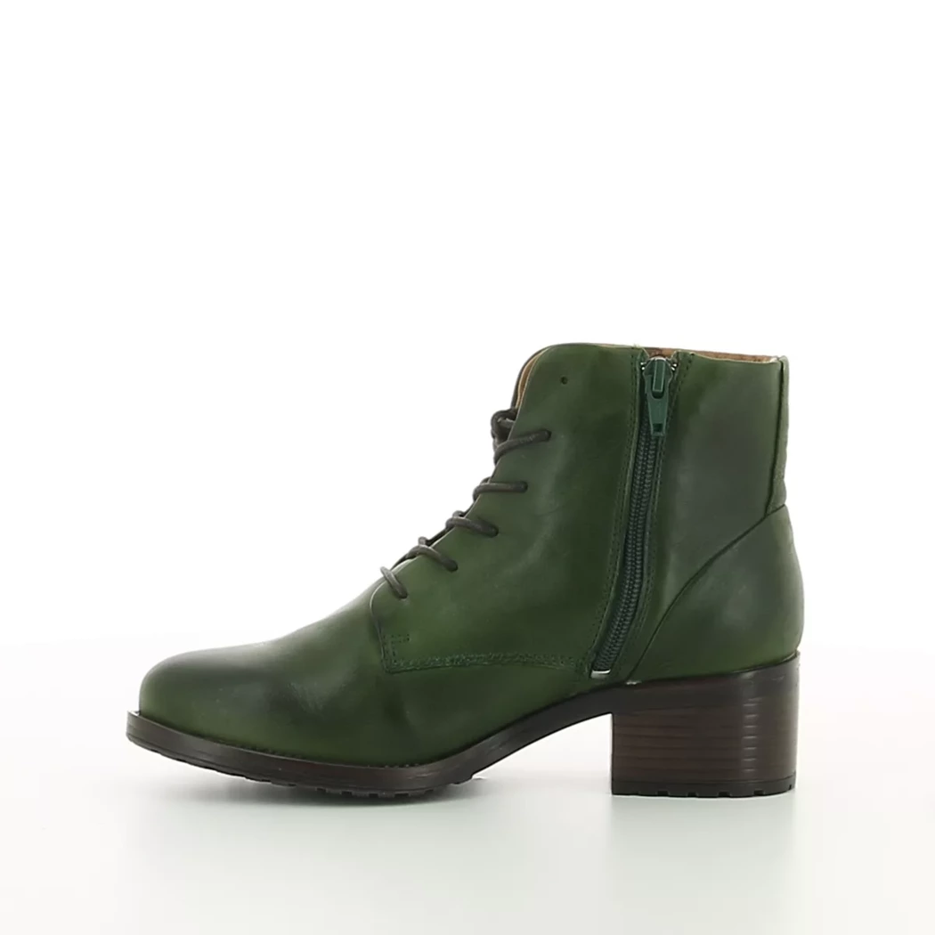 Image (4) de la chaussures Miz Mooz - Bottines Vert en Cuir