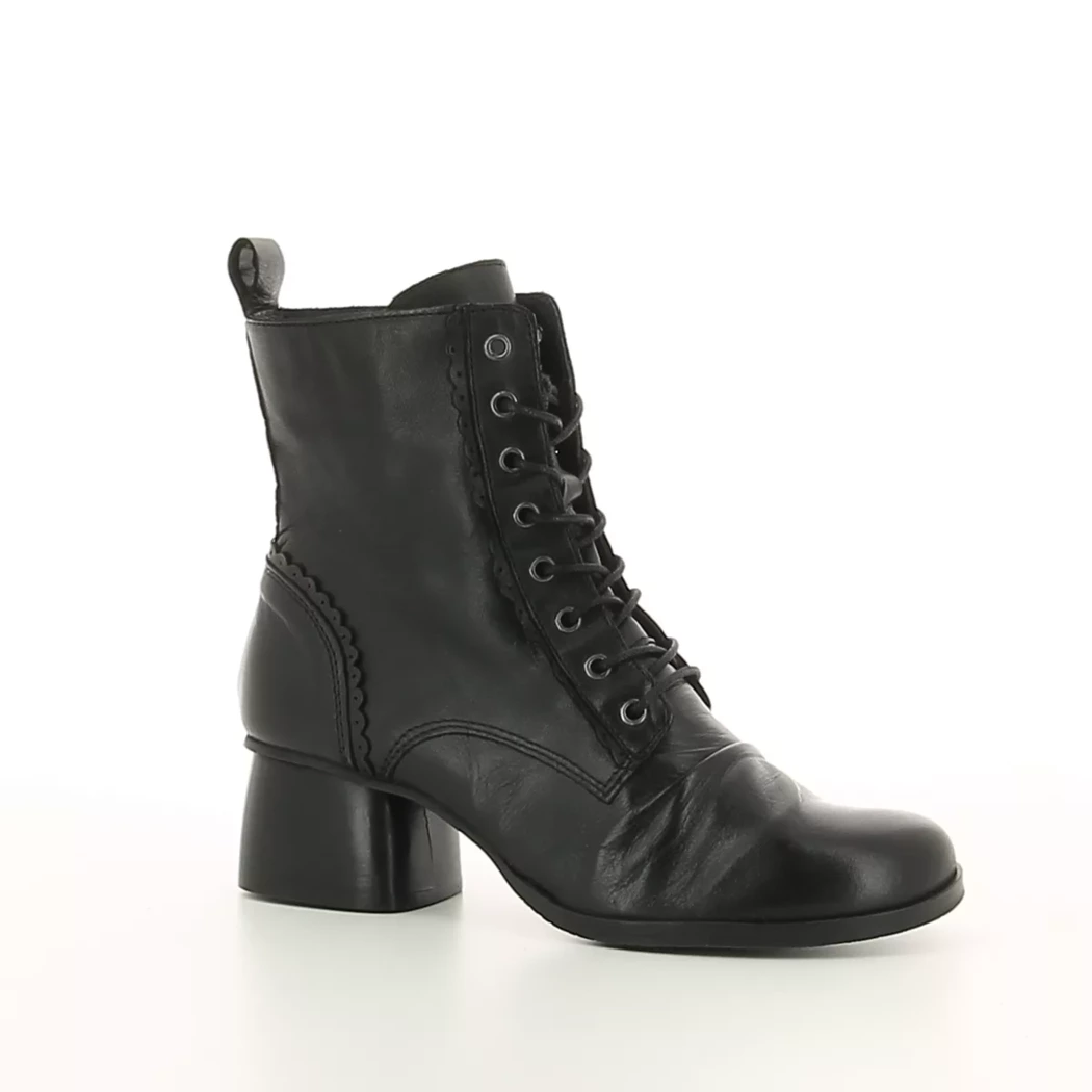 Image (1) de la chaussures Miz Mooz - Bottines Noir en Cuir