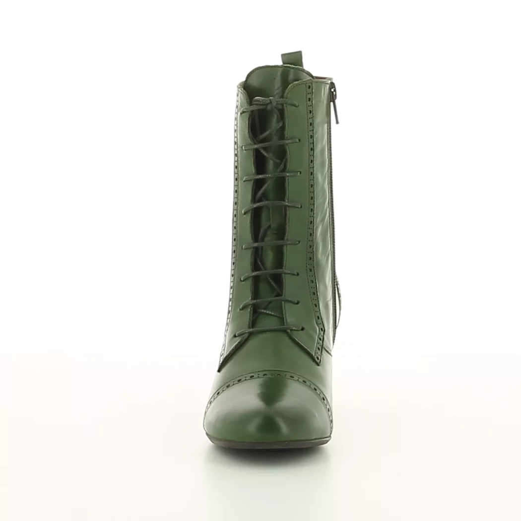 Image (5) de la chaussures Miz Mooz - Bottines Vert en Cuir