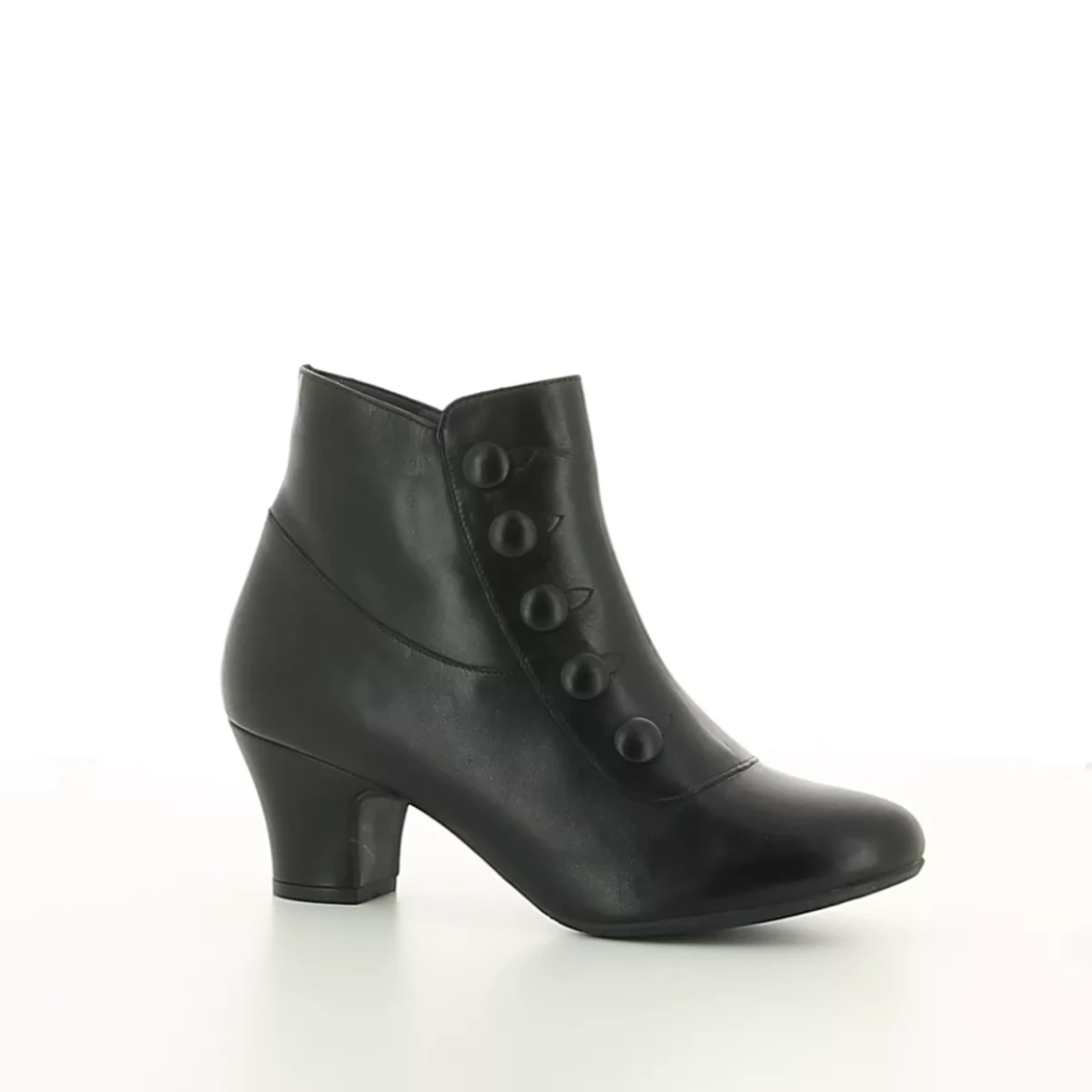 Image (1) de la chaussures Miz Mooz - Boots Noir en Cuir