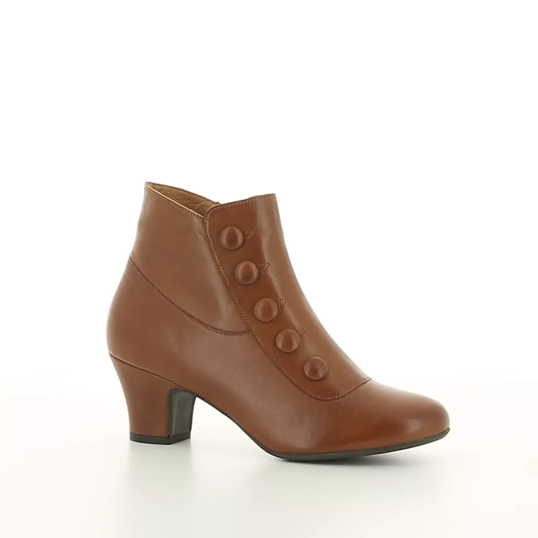 Image (1) de la chaussures Miz Mooz - Boots Cuir naturel / Cognac en Cuir