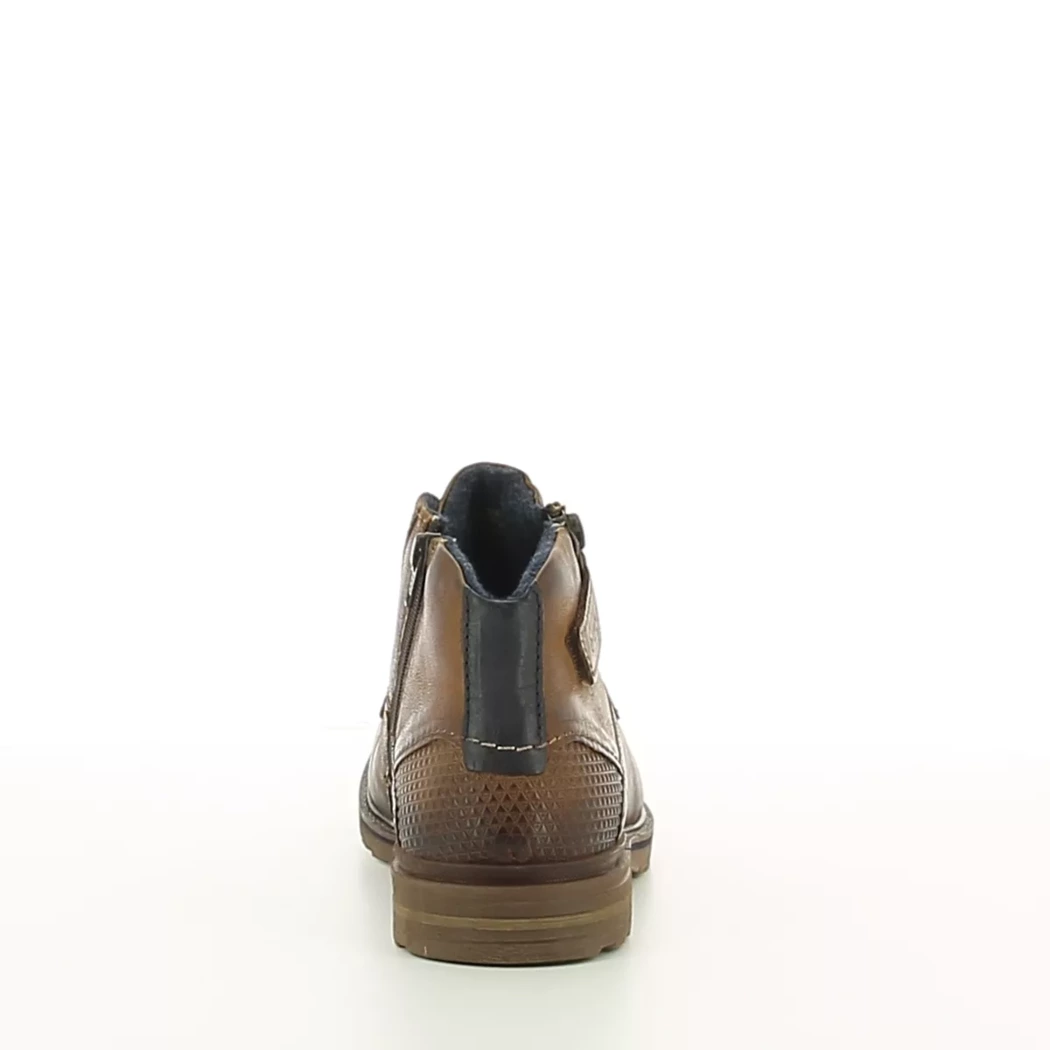 Image (3) de la chaussures Bugatti - Bottines Cuir naturel / Cognac en Cuir