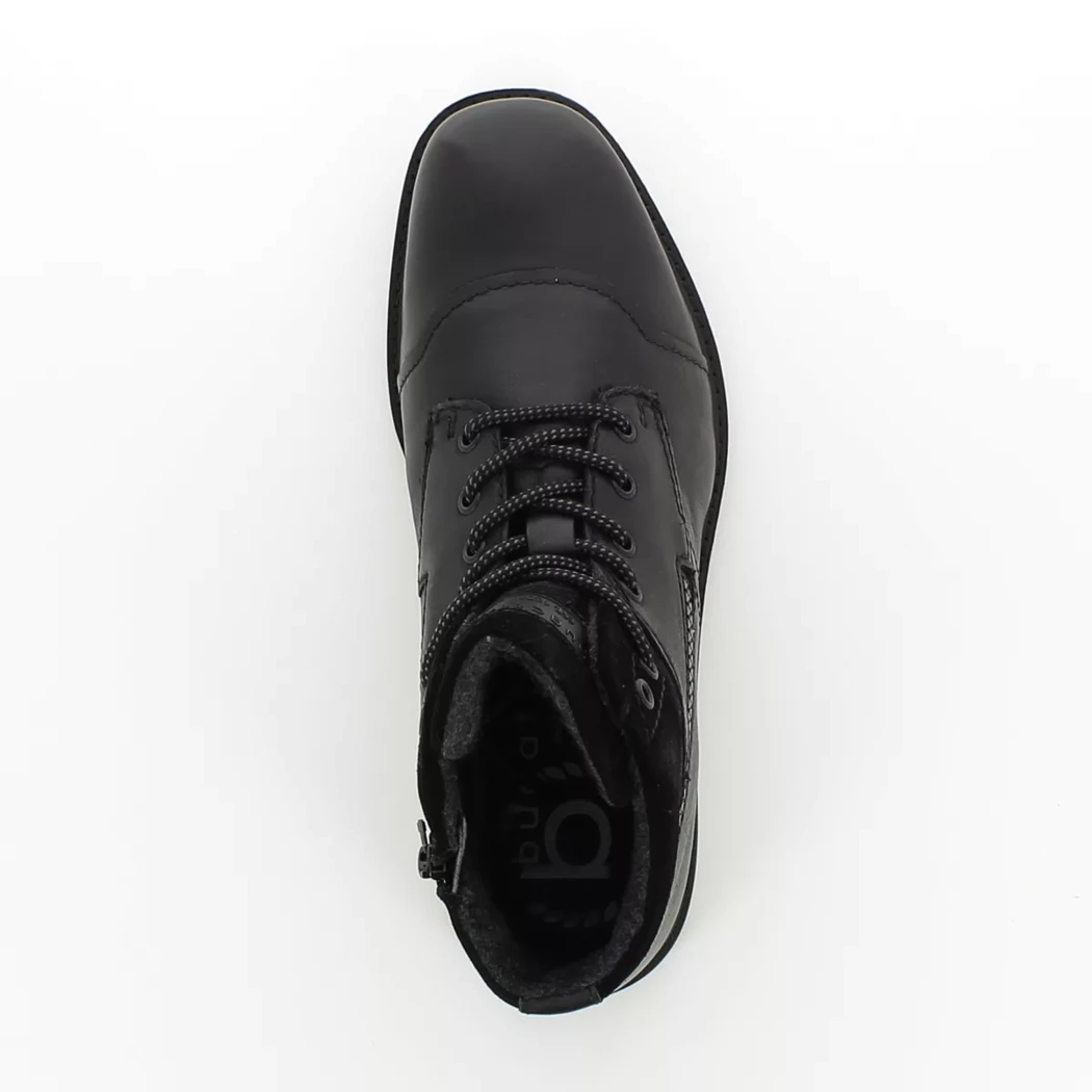 Image (6) de la chaussures Bugatti - Bottines Noir en Cuir